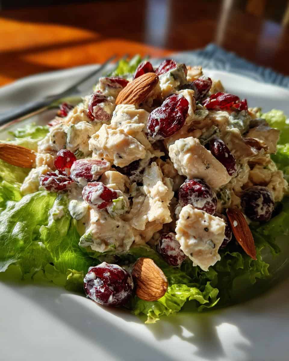 Cranberry Almond Chicken Salad - detail 1