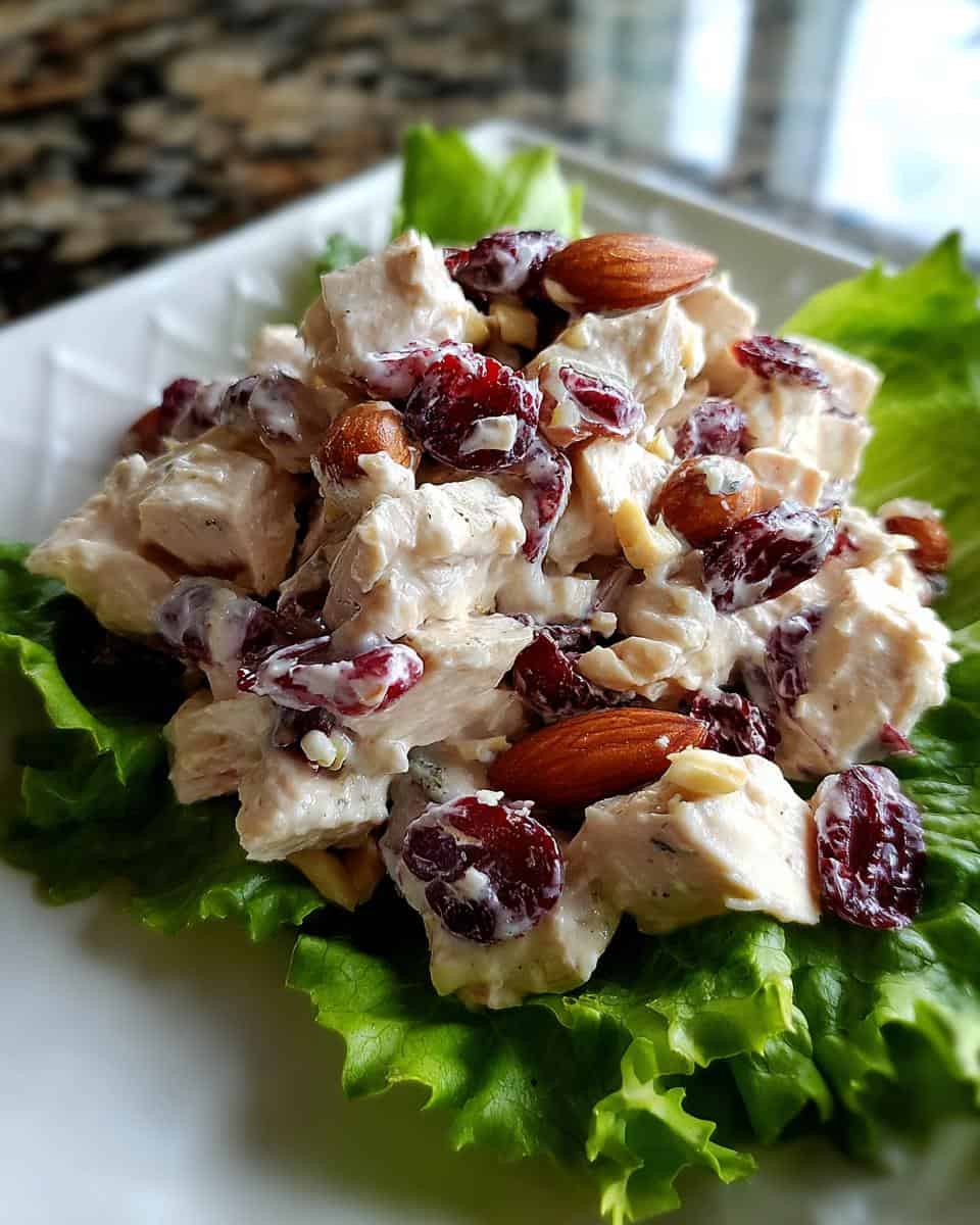Cranberry Almond Chicken Salad - detail 2