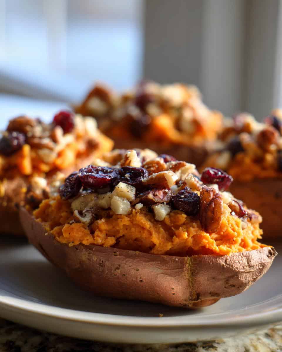 Cranberry Apple Twice-Baked Sweet Potatoes - detail 2