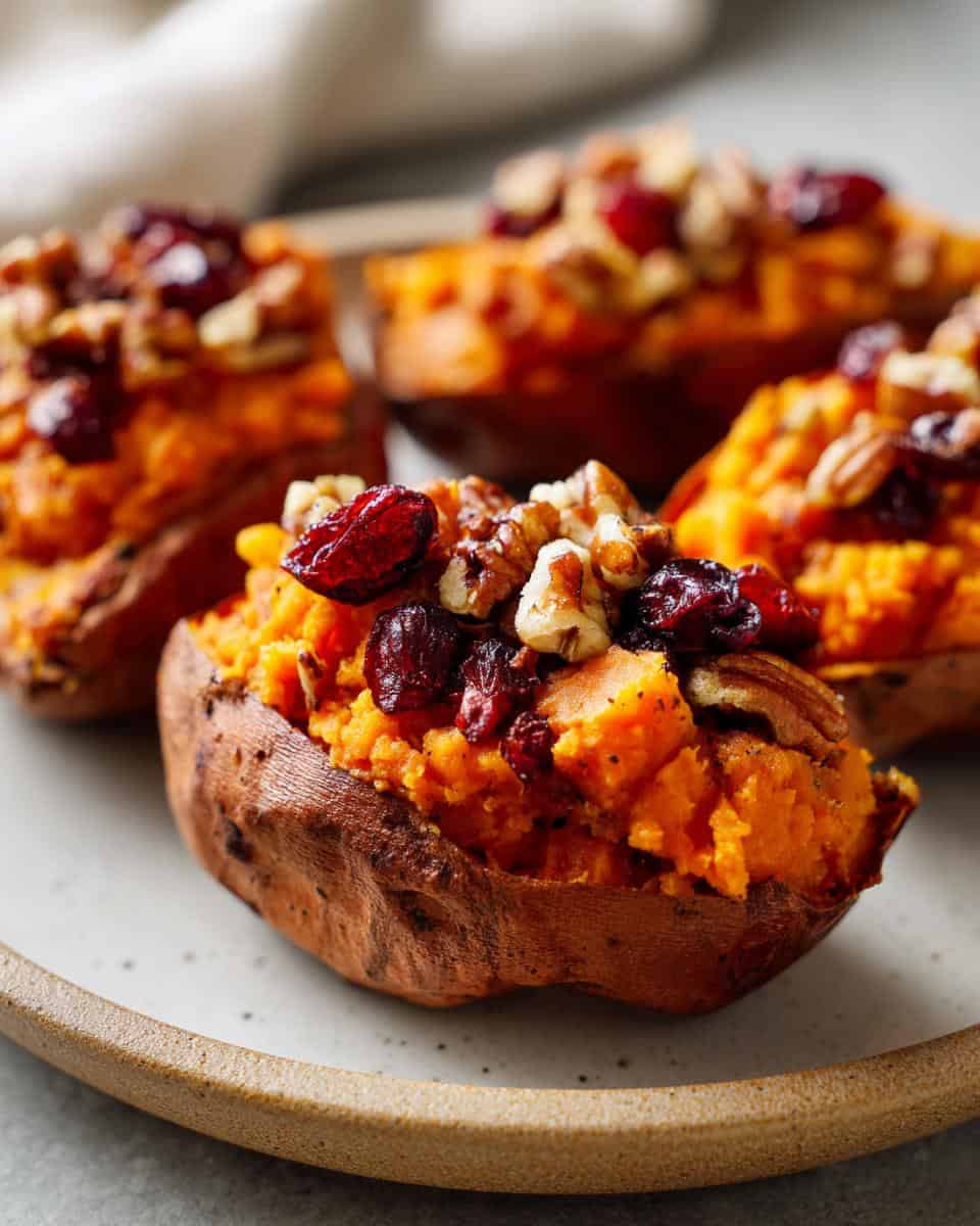 Cranberry Apple Twice-Baked Sweet Potatoes - detail 3