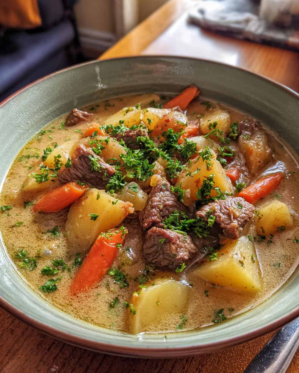 Creamy Beef and Potato Soup Recipe - detail 1