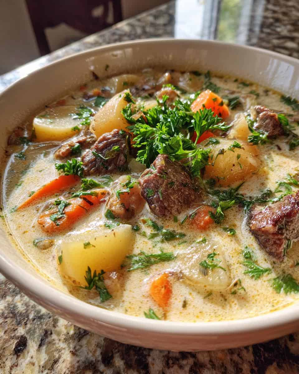 Creamy Beef and Potato Soup Recipe - detail 3