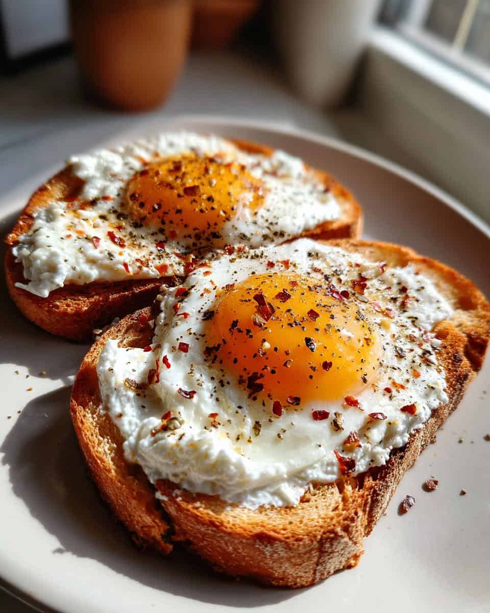 Creamy Ricotta Egg Toast - detail 3