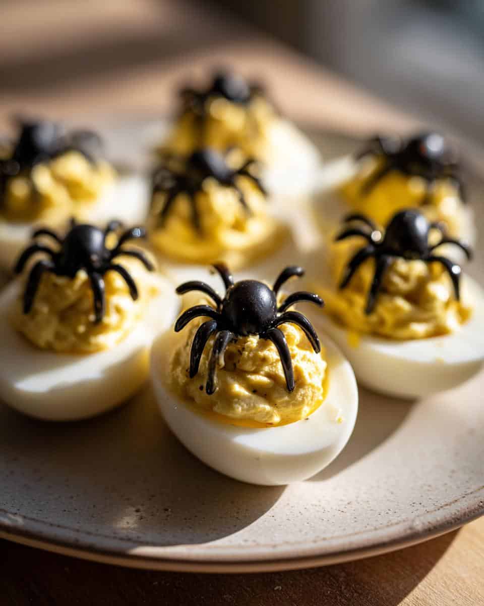Creepy Deviled Eggs - detail 1