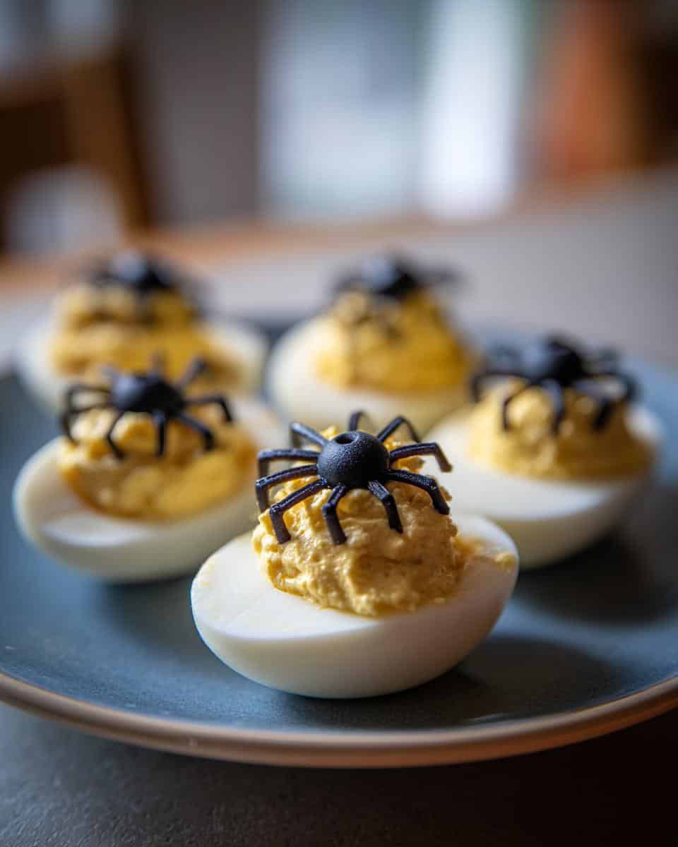 Creepy Deviled Eggs - detail 2