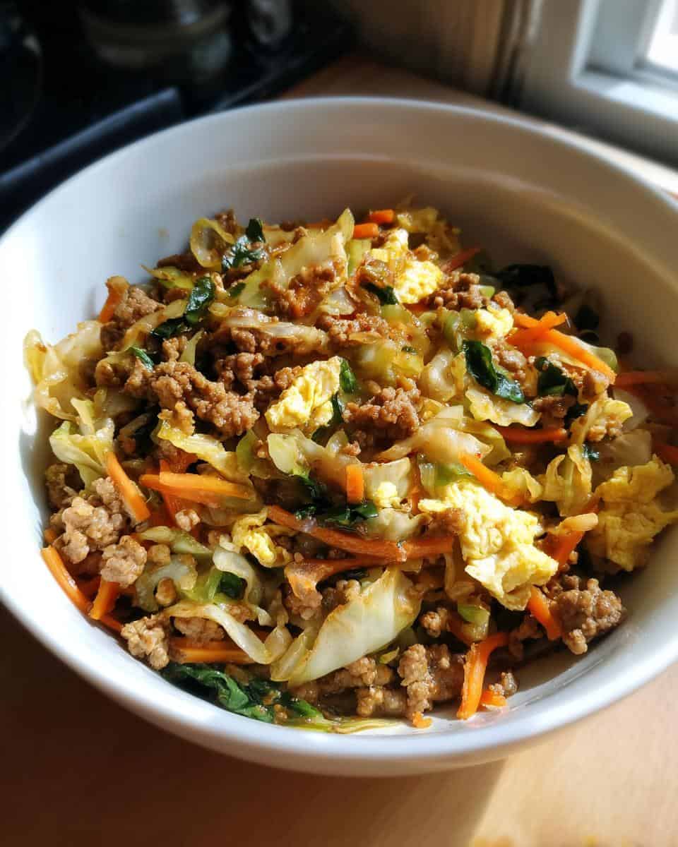 Crispy Cabbage Egg Roll Bowl - detail 3