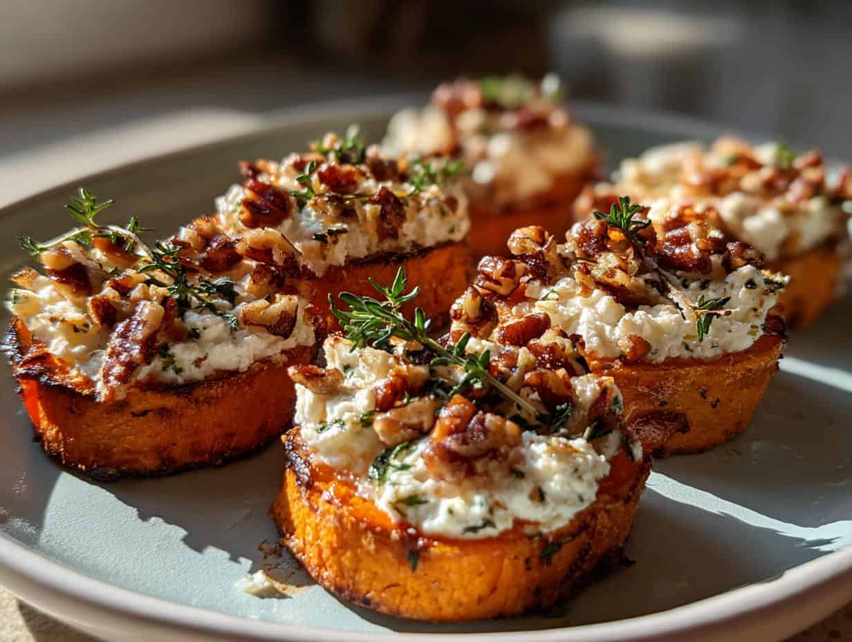 Astonishing Crispy Sweet Potato Rounds, Just 2 Steps