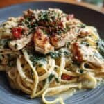 Easy Garlic Parmesan Chicken Pasta Recipe