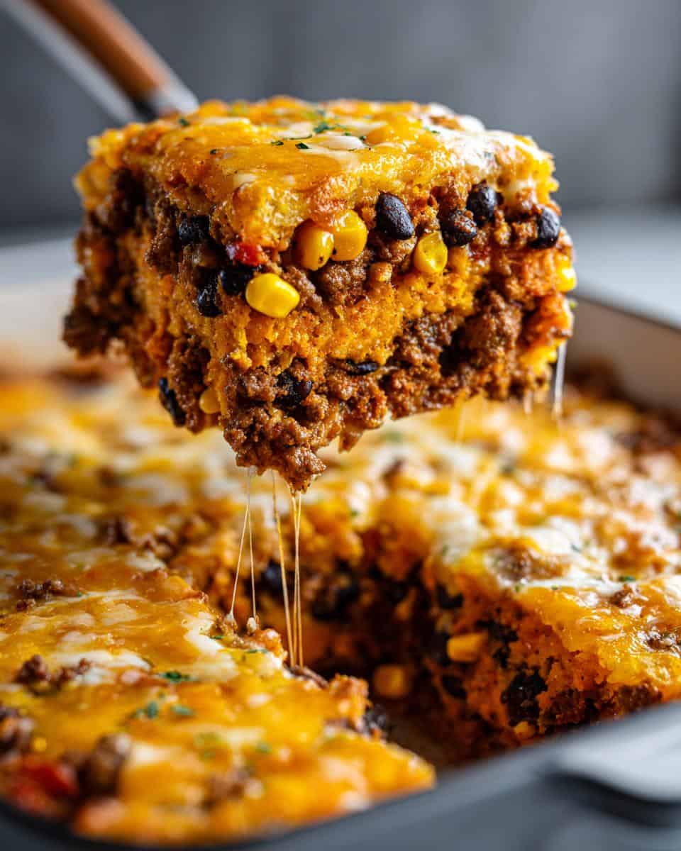 Easy Ground Turkey Sweet Potato Casserole - detail 1