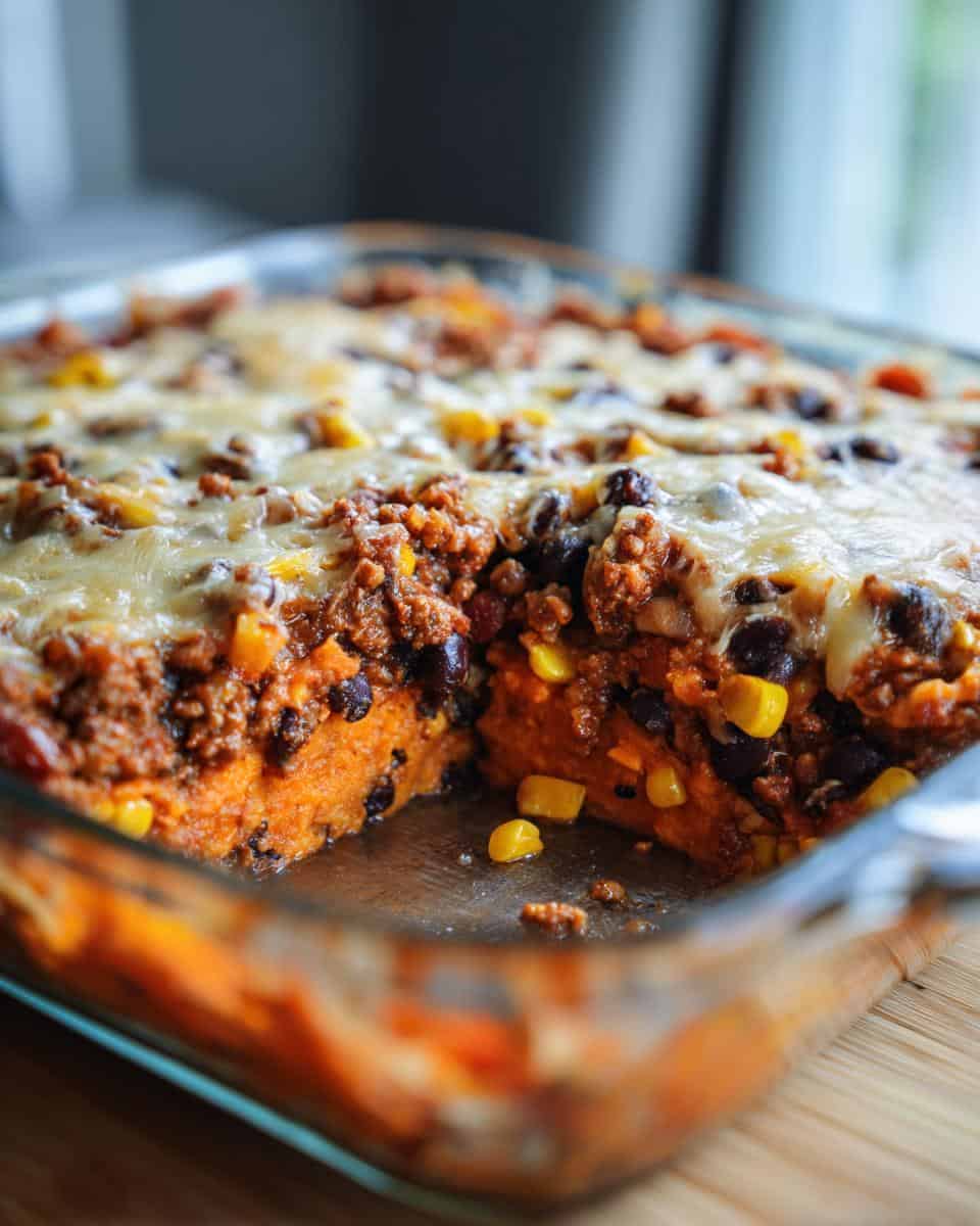 Easy Ground Turkey Sweet Potato Casserole - detail 2