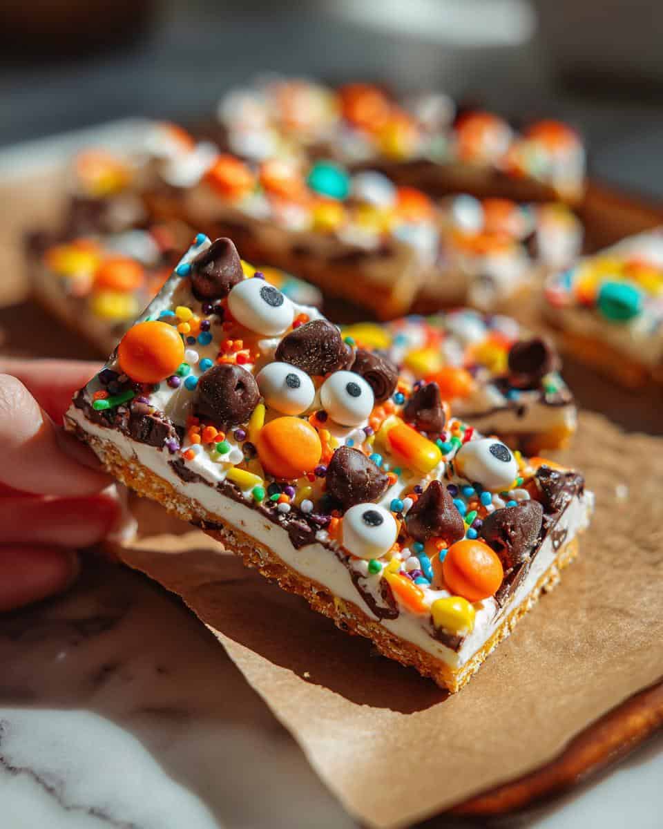 Easy Halloween Yogurt Bark Recipe - detail 1