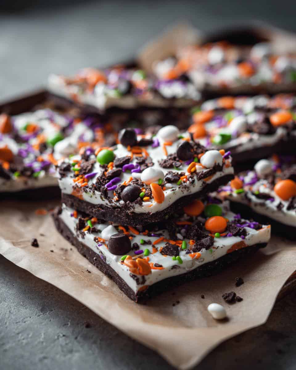 Easy Halloween Yogurt Bark Recipe - detail 2