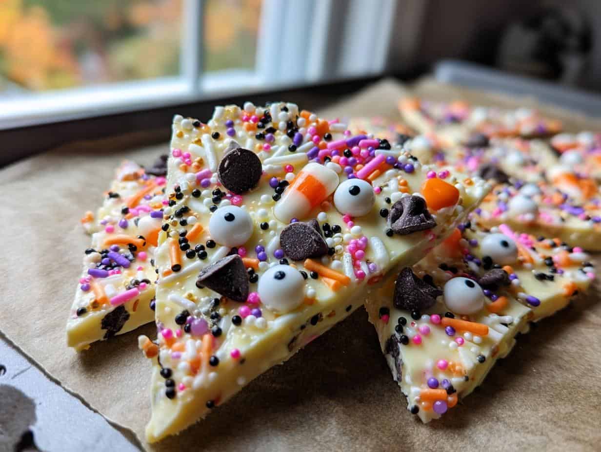 Fail-Proof Easy Halloween Yogurt Bark Recipe in 15 Min