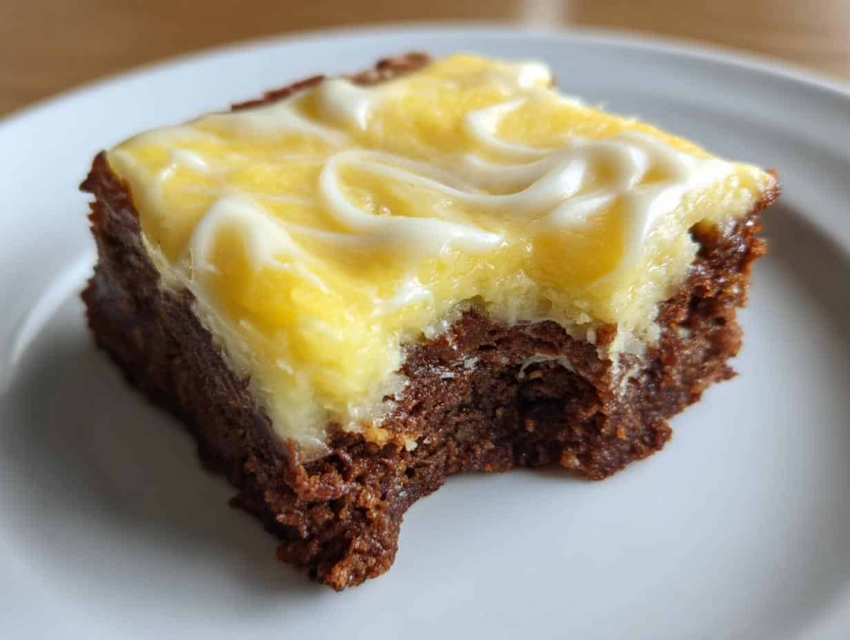 Easy Iced Lemon Brownie Bars: Unforgivably Good
