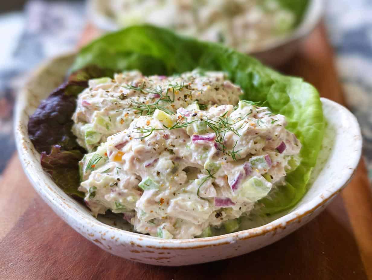 Devastatingly Easy Keto Tuna Salad: 5 Mins to Delicious