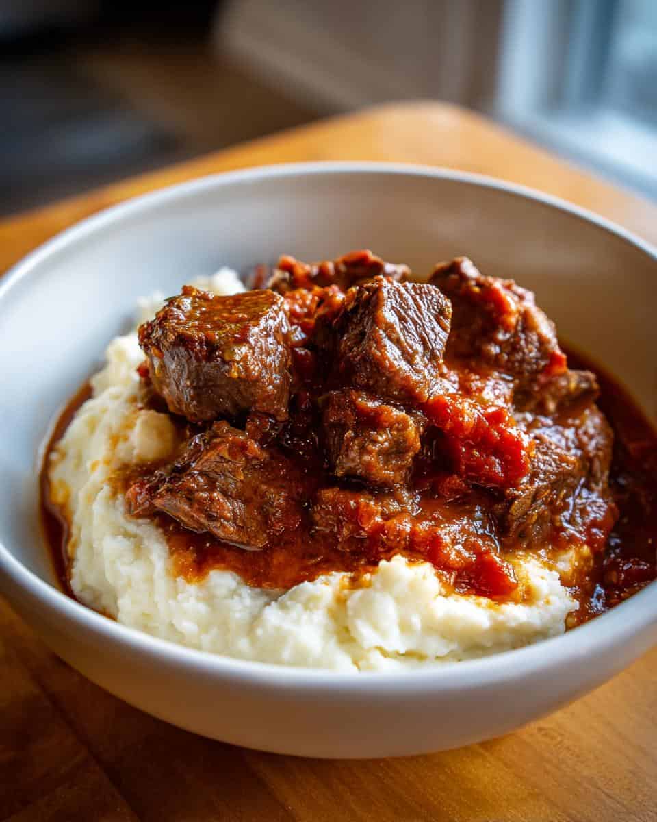 Easy Slow Cooker Beef Manhattan - detail 1