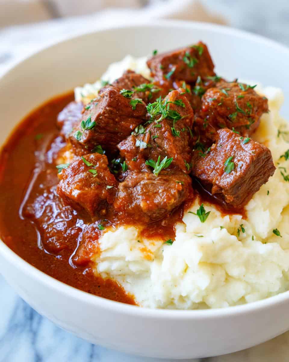 Easy Slow Cooker Beef Manhattan - detail 2