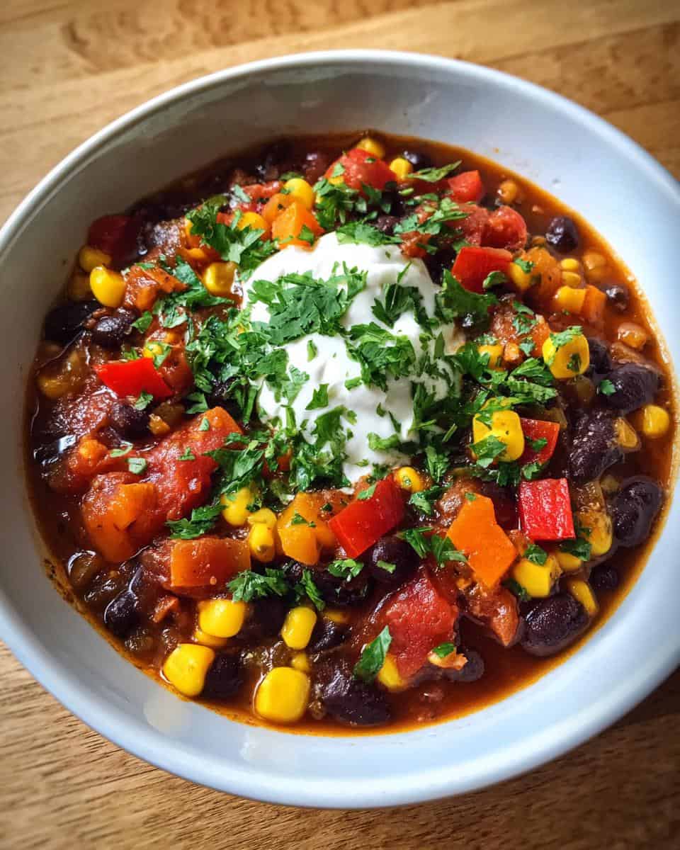 Fall Mexican Soup - detail 1