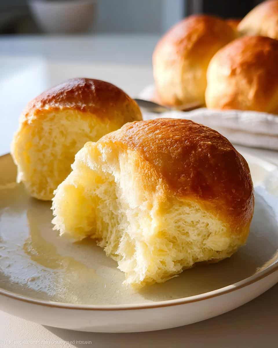 Fluffy Gluten-Free Rolls - detail 1
