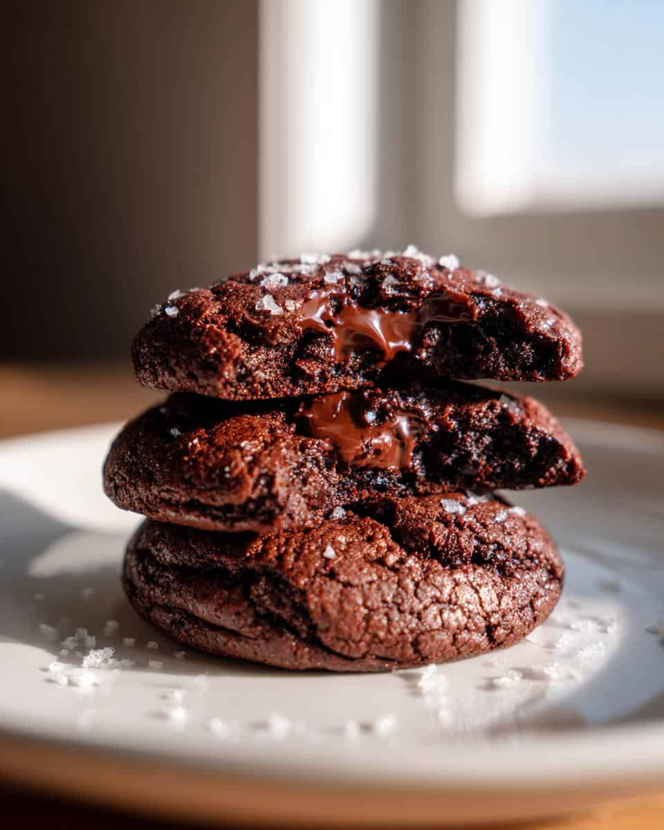Fudgy Keto Double Chocolate Chip Cookies - detail 1