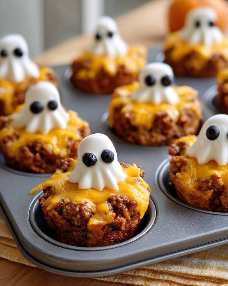 Ghost Mini Taco Pies - detail 1