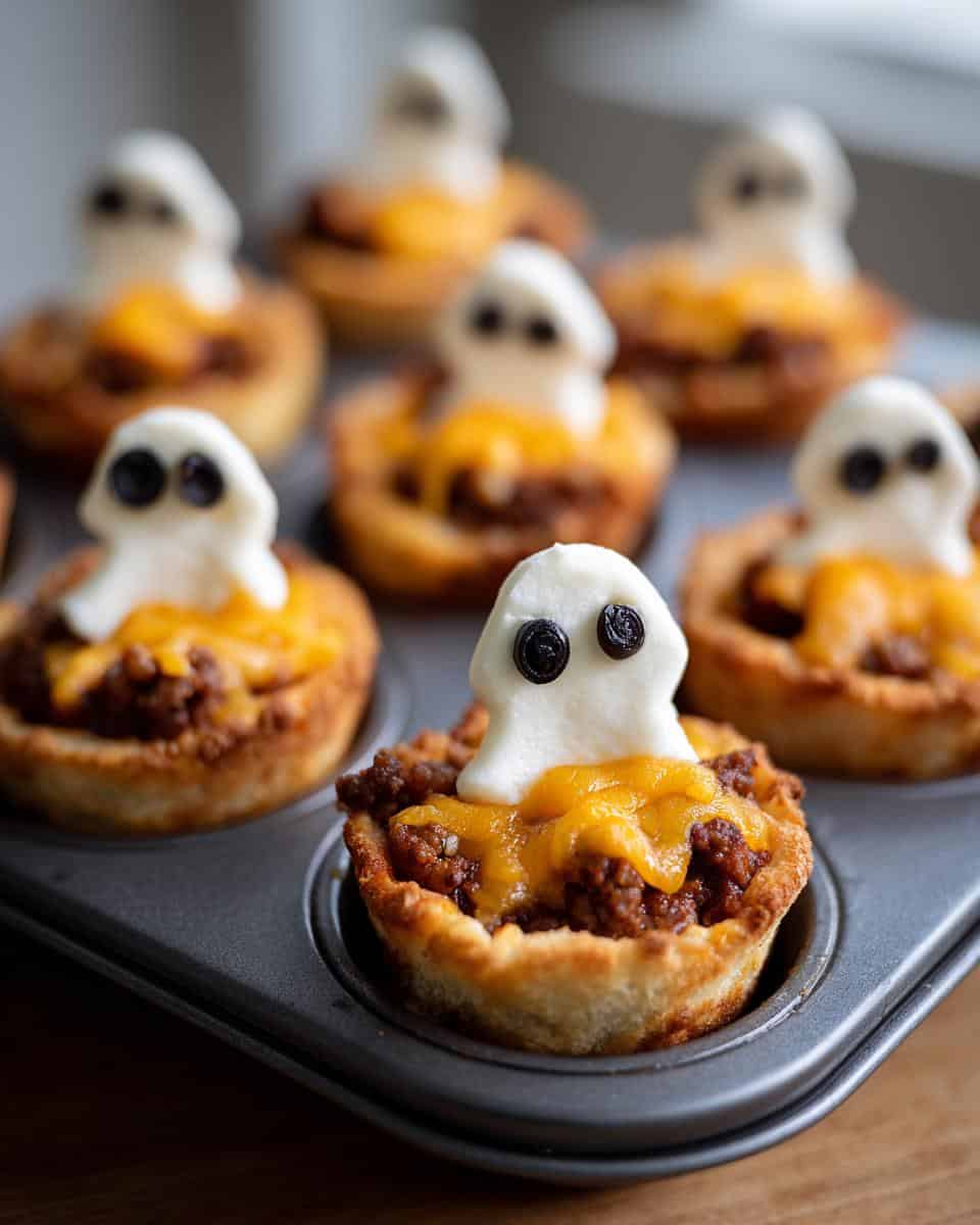 Ghost Mini Taco Pies - detail 3