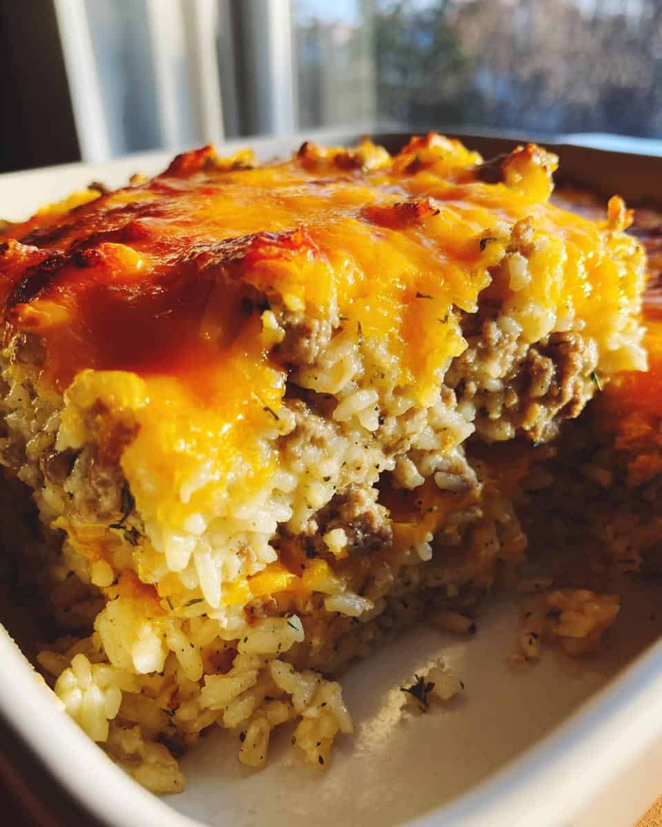 Ground Turkey and Rice Bake - detail 2