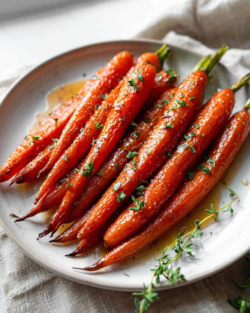 HONEY BALSAMIC ROASTED CARROTS - detail 3