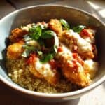 Healthy Chicken Parm Bowl Loaded with Protein