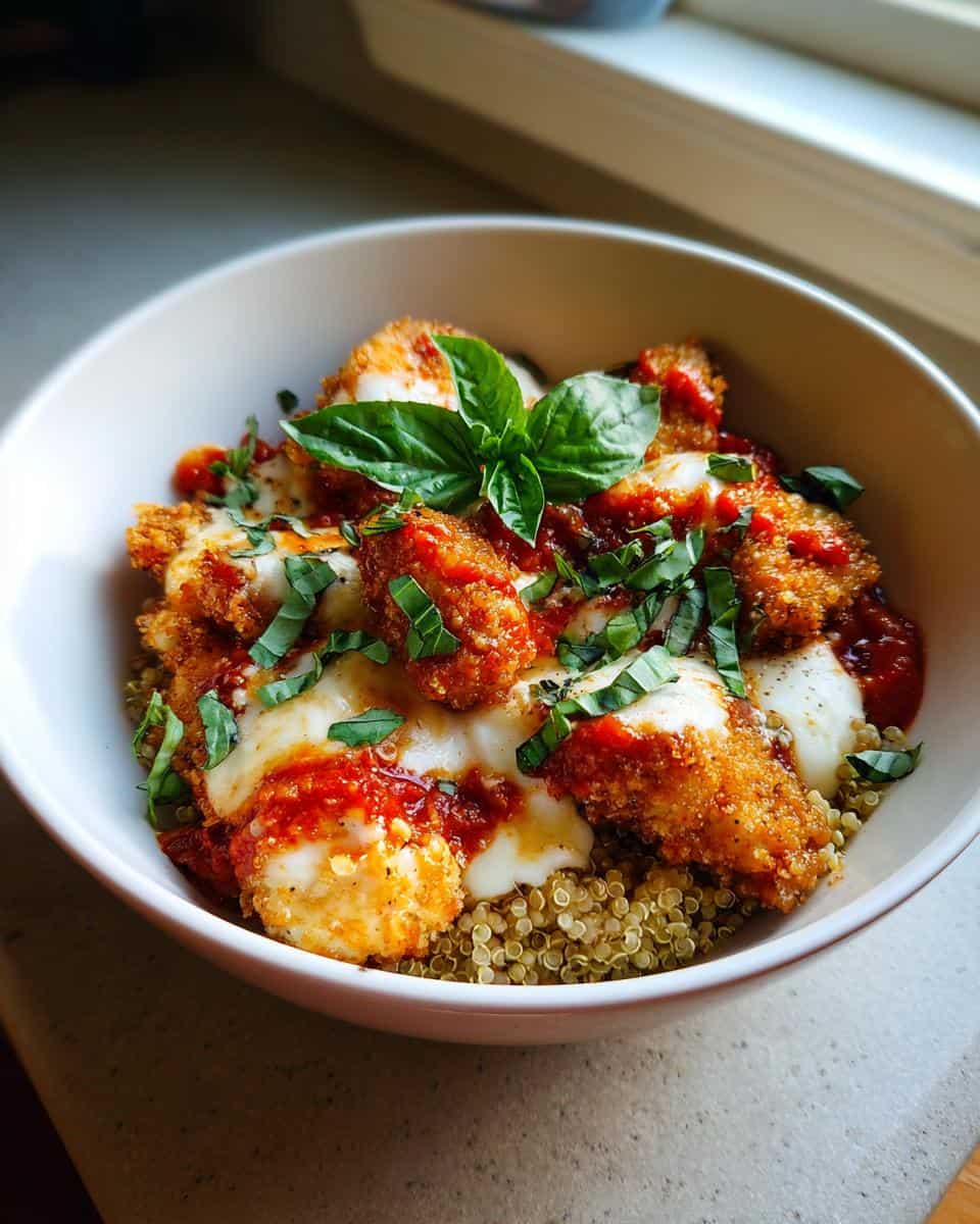 Healthy Chicken Parm Bowl Loaded with Protein - detail 2
