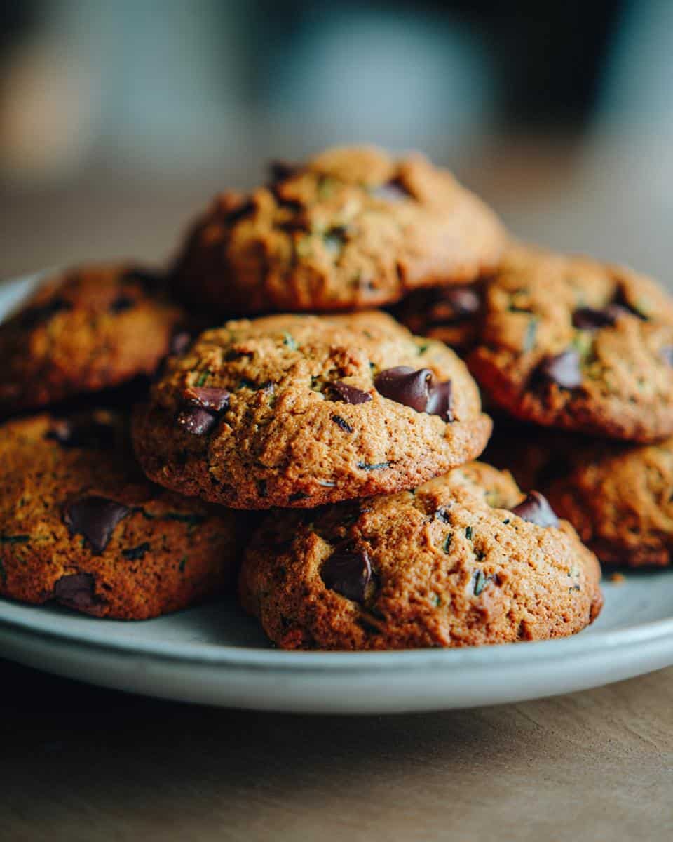 Healthy Zucchini Chocolate Chip Cookies - detail 1