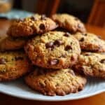 Healthy Zucchini Chocolate Chip Cookies