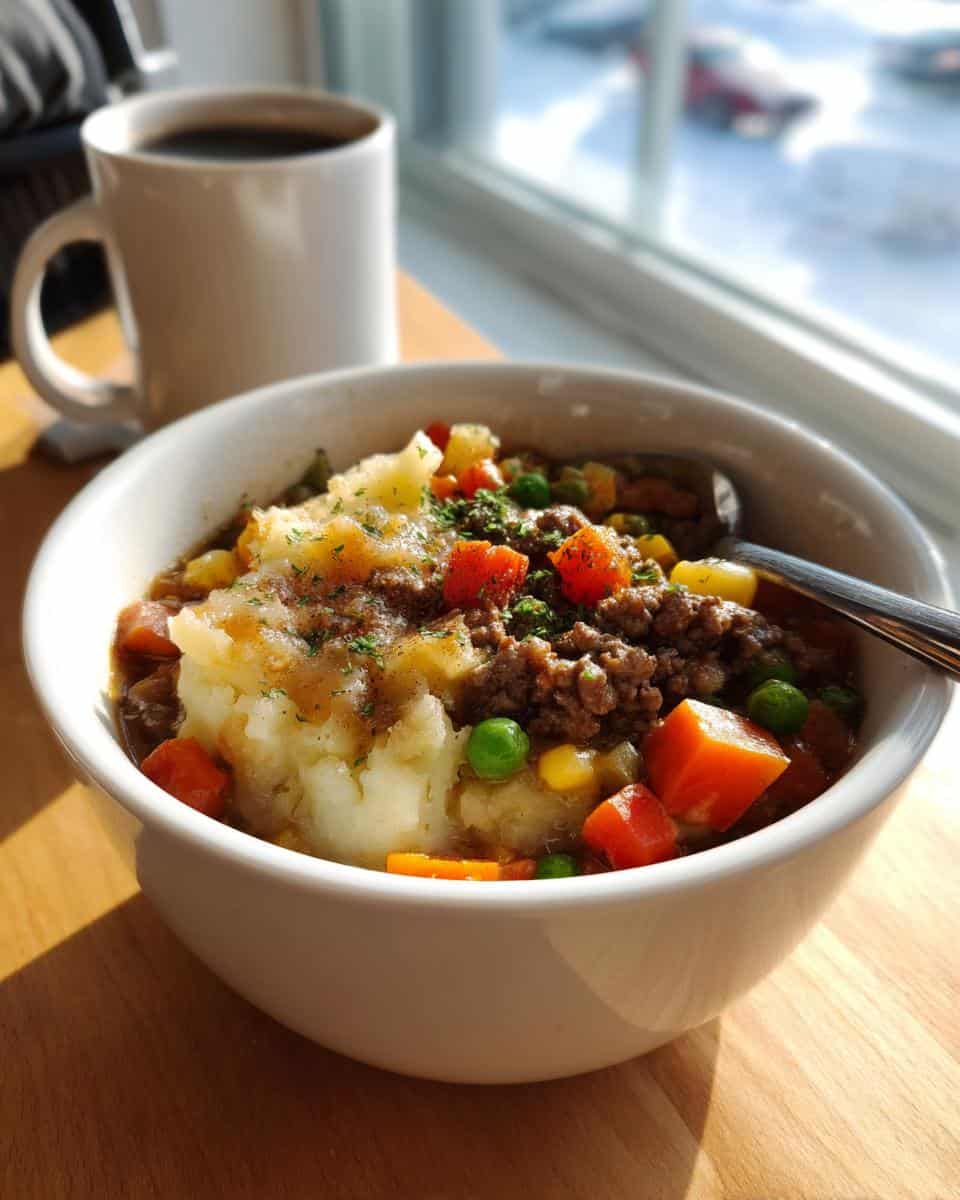 Hearty Shepherd’s Pie Soup Winter - detail 3