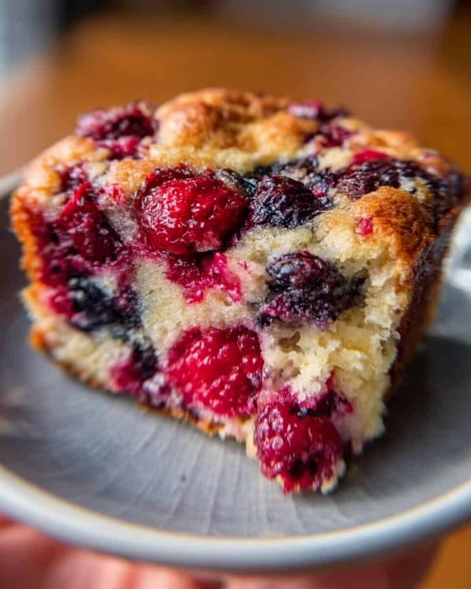 High Protein Triple Berry Bake - detail 1