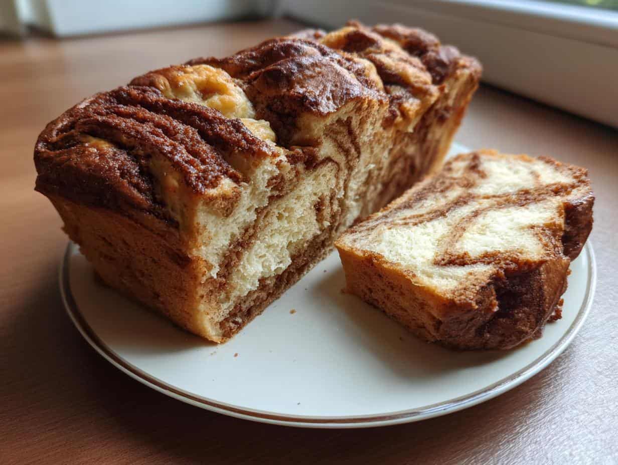 Fail-Proof Homemade Apple Bread with Cinnamon Swirl, 2 Loaves