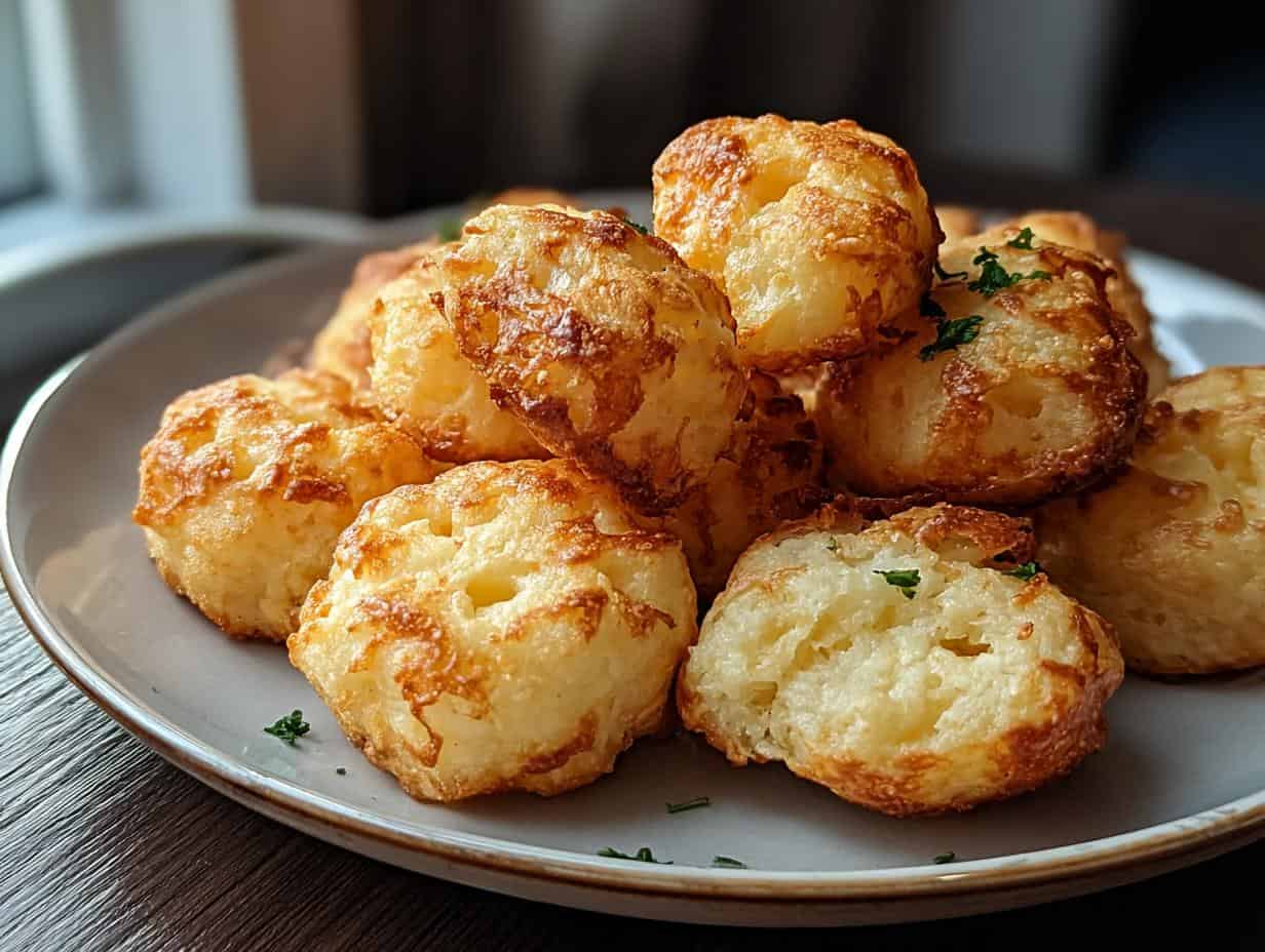 Devilish Keto Cheese Puffed Snacks: 5 Ingredients