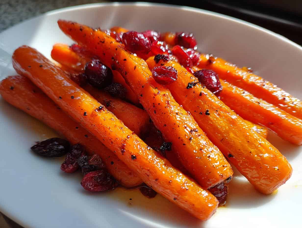 Devastatingly Delicious Maple Roasted Carrots, 5 Ingredients