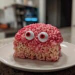 Marshmallow Rice Krispies Halloween Brains