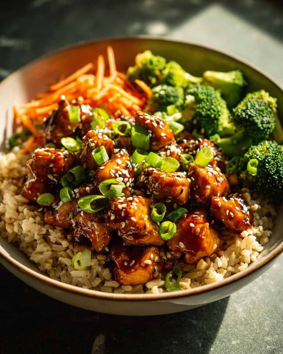 Meal Prep Teriyaki Chicken Bowls - detail 1