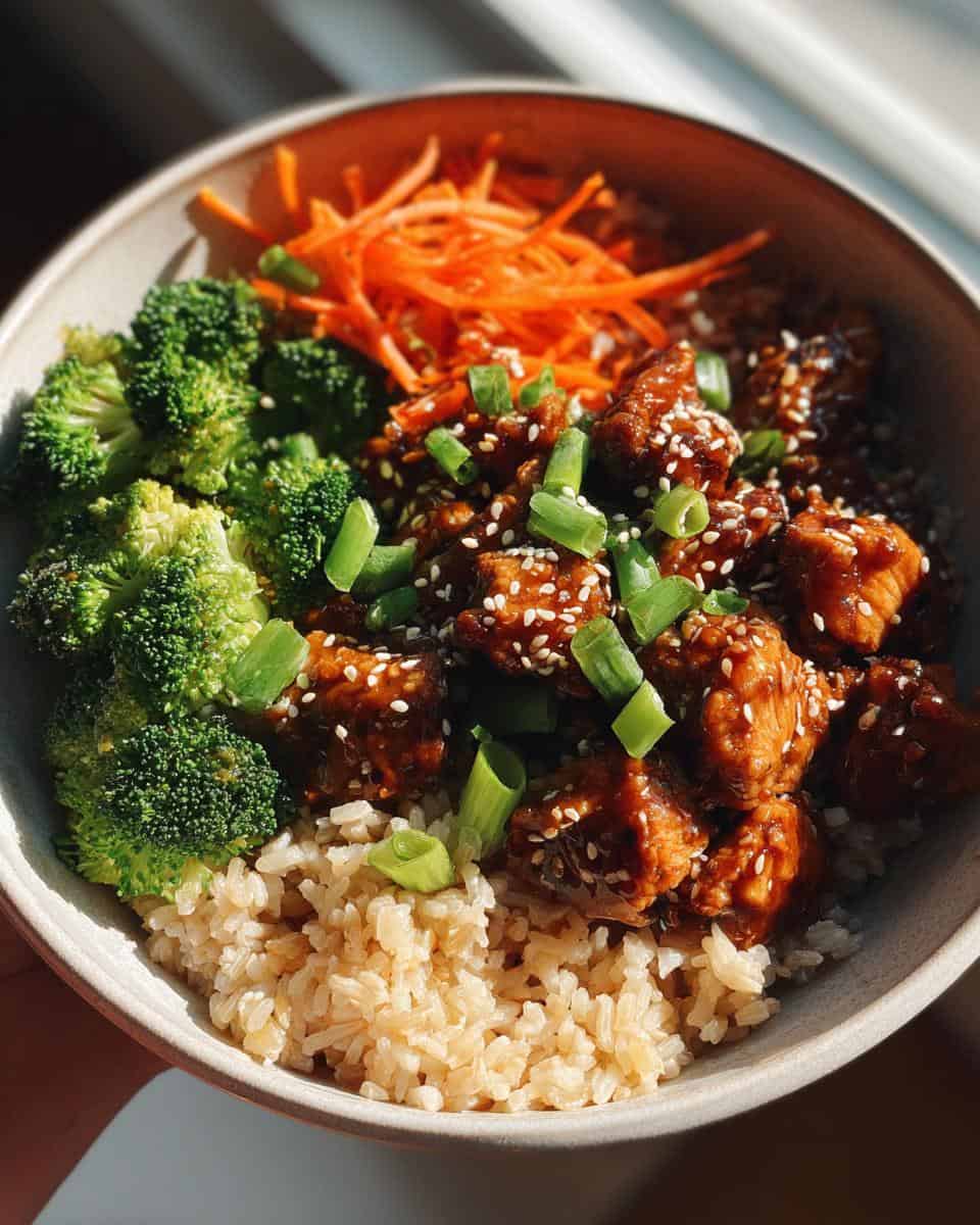 Meal Prep Teriyaki Chicken Bowls - detail 3