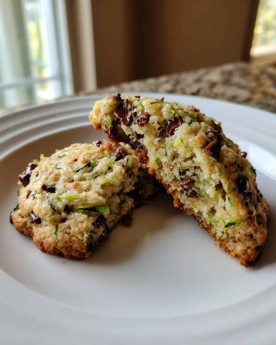 Moist Zucchini Chocolate Chip Cookies - detail 2