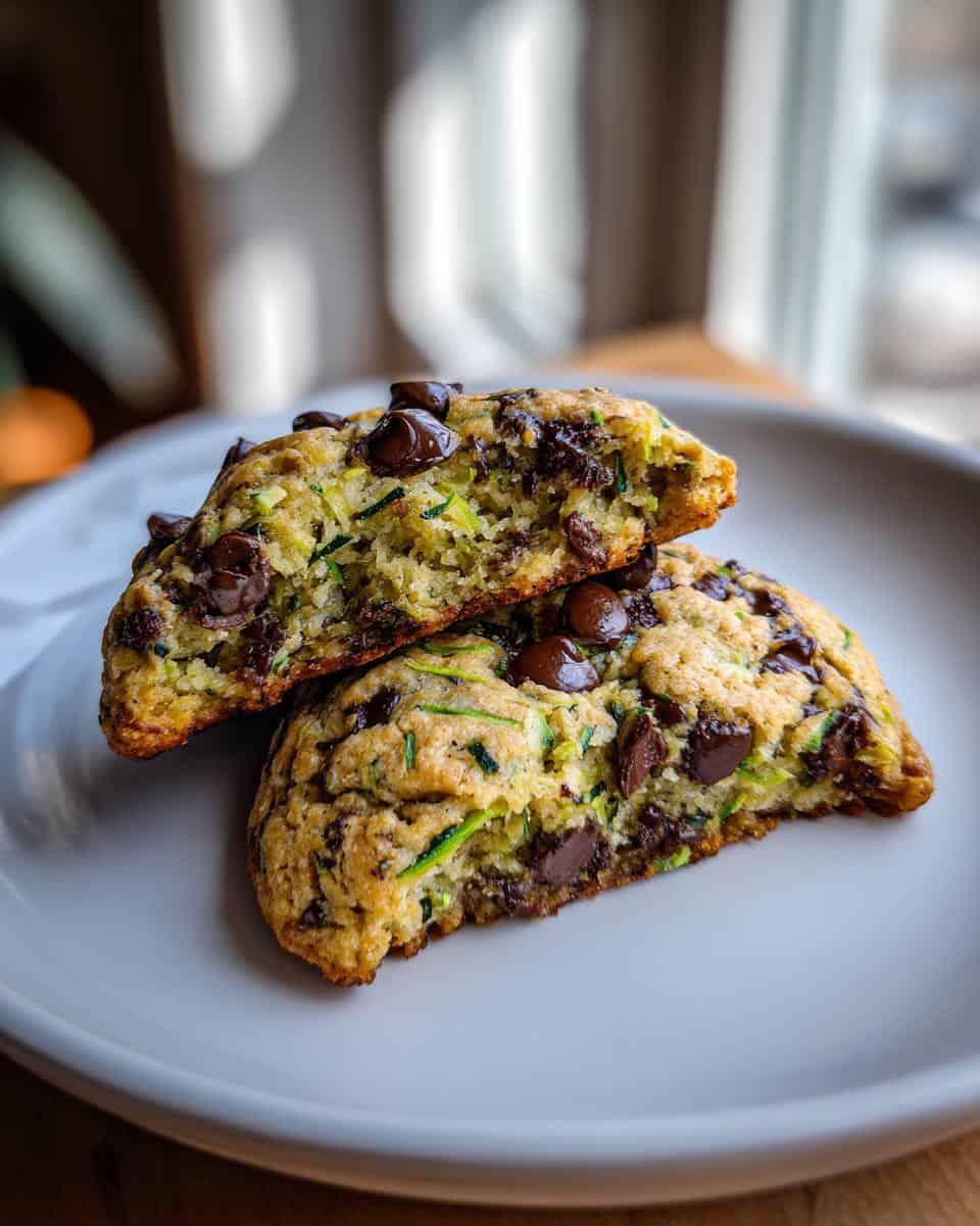 Moist Zucchini Chocolate Chip Cookies - detail 3
