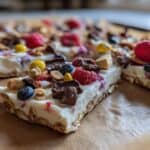 Monster Frozen Yogurt Bark