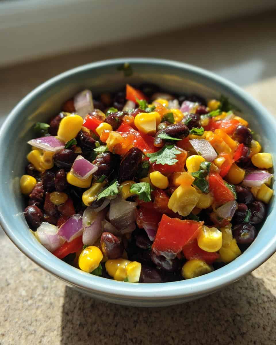 No-Cook Bean & Corn Appetizer - detail 3