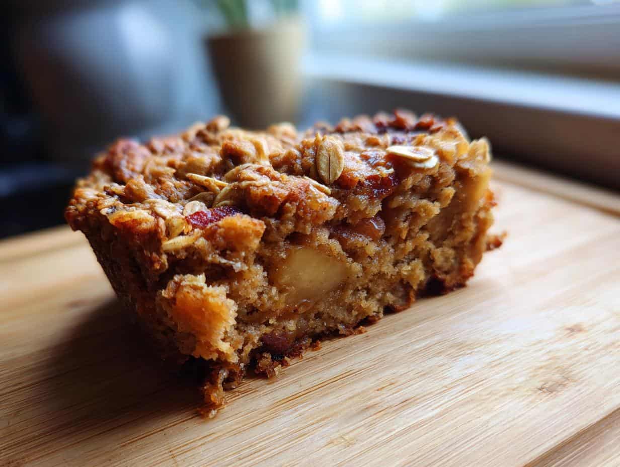 Devour 1 Pan Disgustingly Good Oatmeal Apple Breakfast Bake