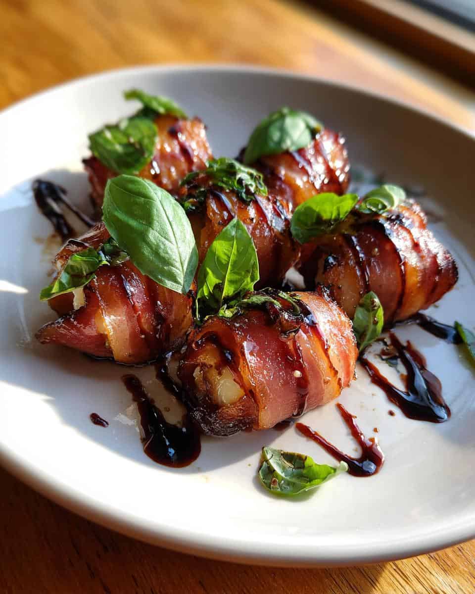 Prosciutto Wrapped Mozzarella Bites - detail 1