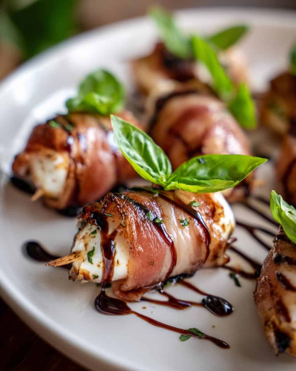 Prosciutto Wrapped Mozzarella Bites - detail 2