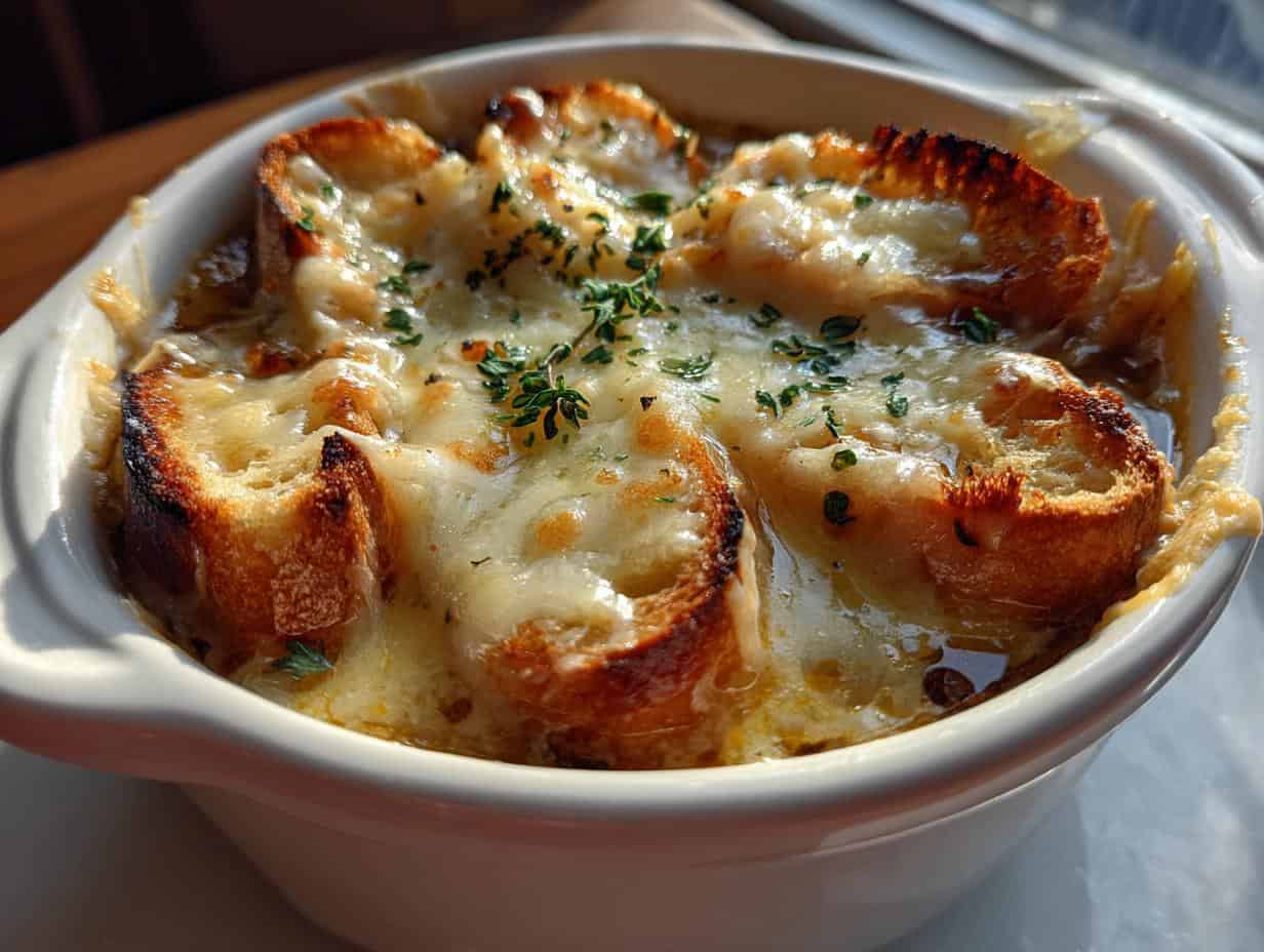 Pumpkin French Onion Soup: Deliciously Bad 4 You