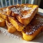 Pumpkin French Toast Breakfast