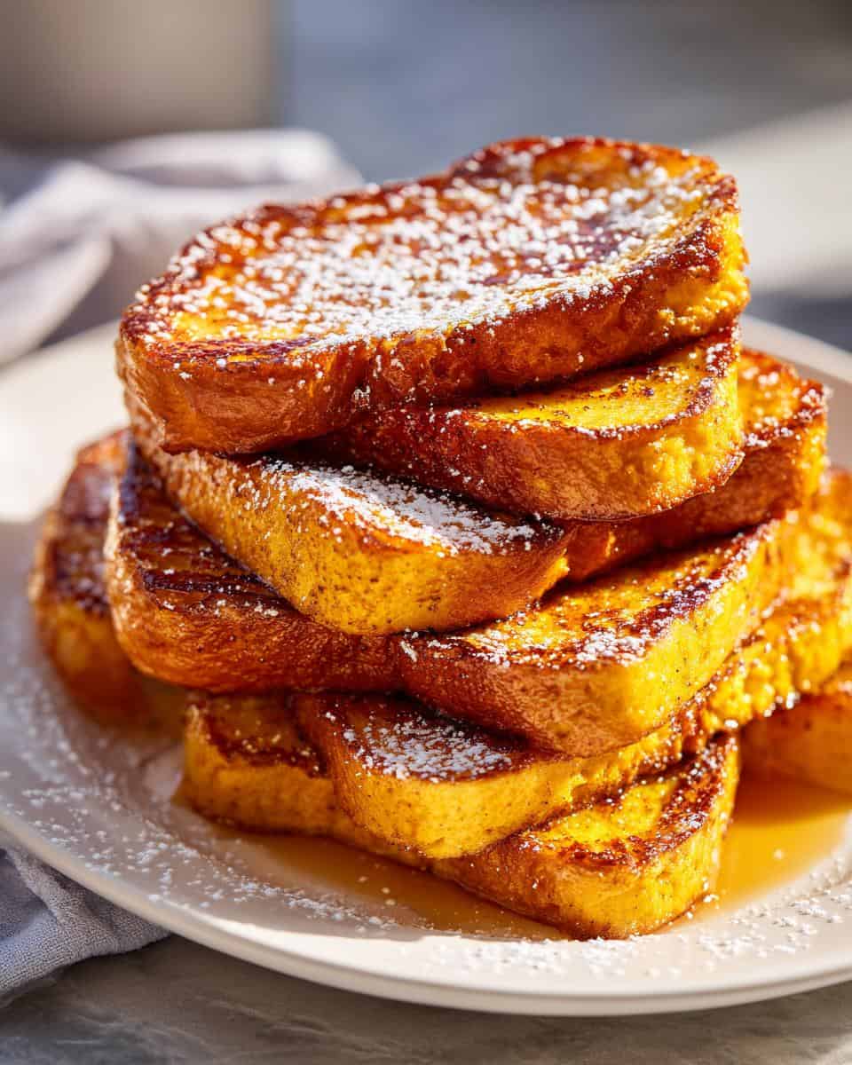 Pumpkin French Toast Breakfast - detail 2